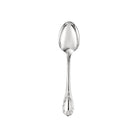 Christofle Marly Sterling Silver Dessert Spoon in sterling silver on a white background