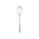 Christofle Mood Silver-Plated Dessert Spoon in silver-plate on a white background