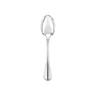 Christofle Perles Silver-Plated Dessert Spoon in silver-plate on a white background