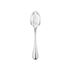 Christofle Perles Sterling Silver Dessert Spoon in sterling silver on a white background