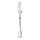 Christofle Albi Stainless Steel Dinner Fork in stainless steel on a white background