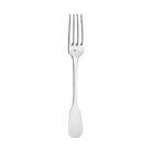 Christofle Cluny Silver-Plated Dinner Fork in silver-plate on a white background