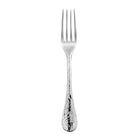 Christofle Jardin d'Eden Silver-Plated Dinner Fork in silver-plate on a white background