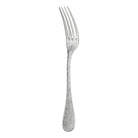 Christofle Jardin d'Eden Sterling Silver Dinner Fork in sterling silver on a white background
