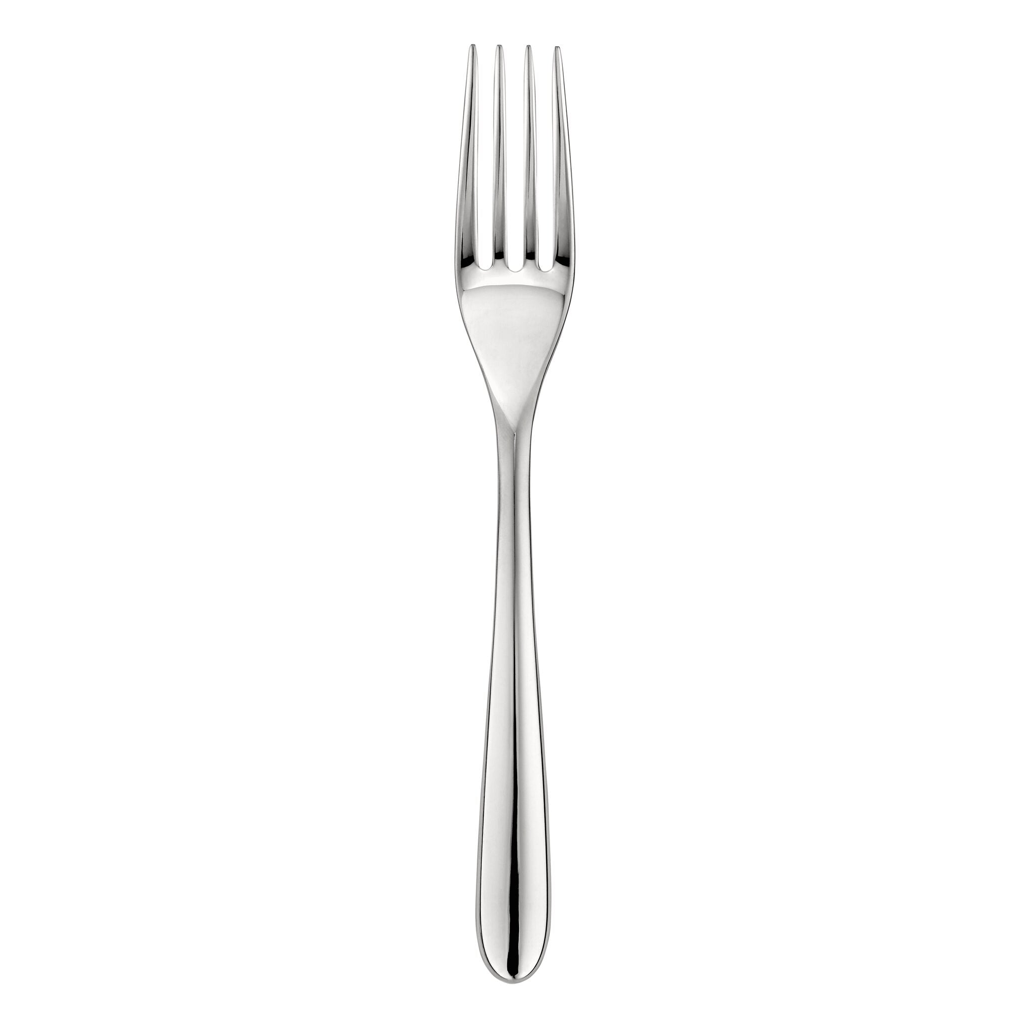 Christofle L'Ame de Christofle Stainless Steel Table Fork in stainless steel on a white background