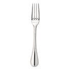 Christofle Stainless Steel Dinner Fork in stainless steel on a white background