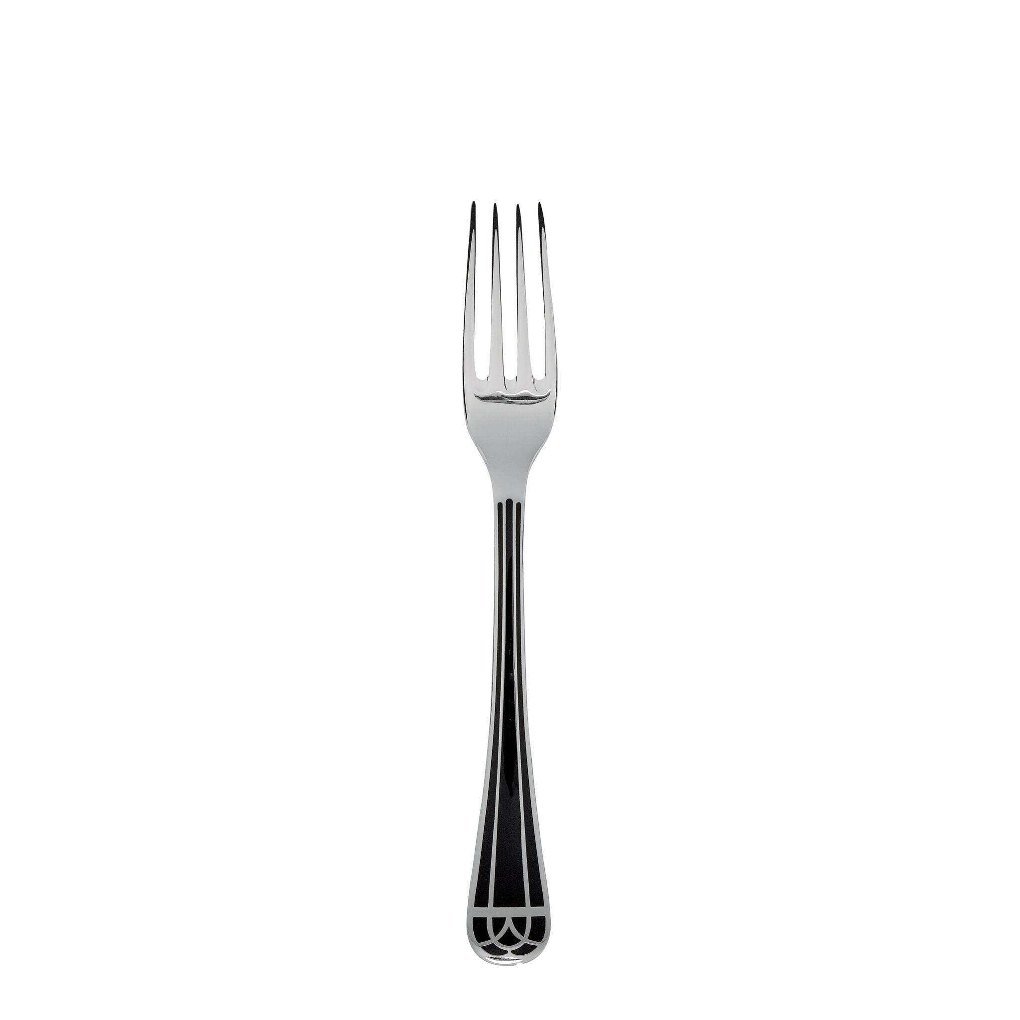 Christofle Talisman Dinner Fork Silver-Plated in silver-plate on a white background