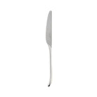 Christofle Carrousel Partially Gilded Silver-Plated Dinner Knife in silver-plate on a white background