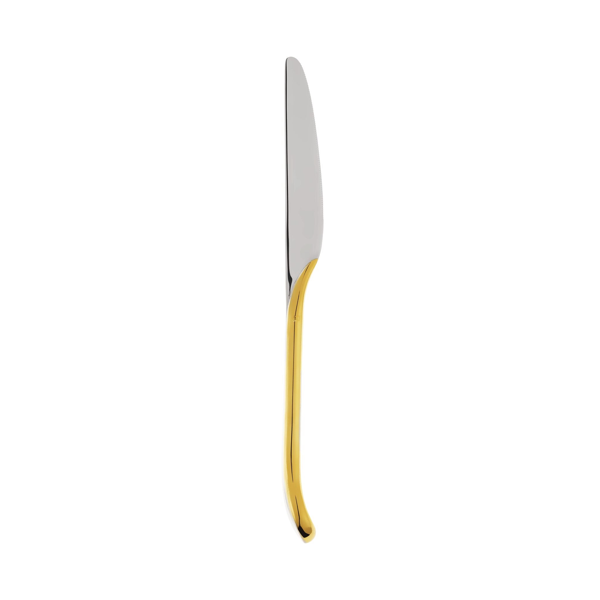 Christofle Carrousel Partially Gilded Silver-Plated Dinner Knife — additional view