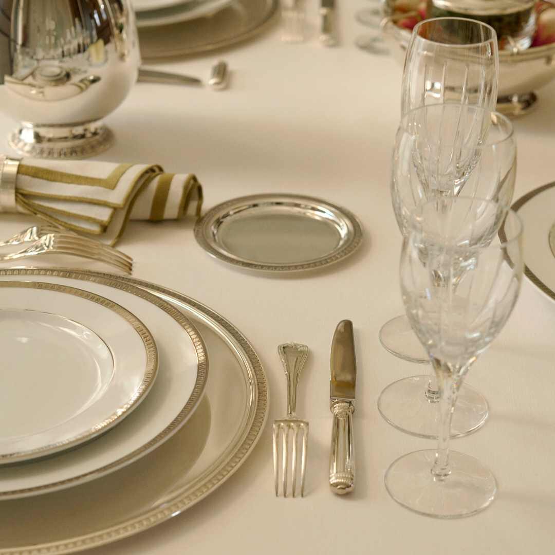 Christofle Malmaison Silver-Plated Dinner Knife — additional view