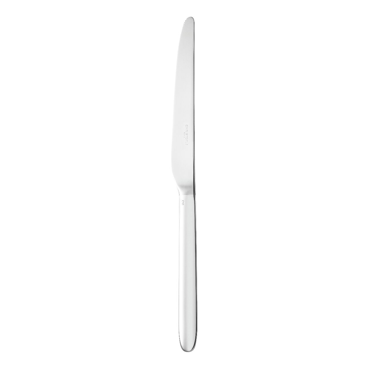 Christofle Mood Silver-Plated Dinner Knife in silver-plate on a white background