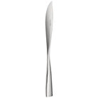 Christofle Dinner Knife Squeeze Stainless Steel in stainless steel on a white background