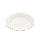 Christofle Malmaison Dinner Porcelain Plate Gold Finish — additional view