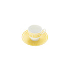 Christofle Malmaison Porcelain Espresso Cup and Saucer — additional view