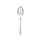 Christofle Cluny Silver-Plated Espresso Spoon in silver-plate on a white background