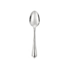 Christofle Spatours Silver-Plated Espresso Spoon in silver-plate on a white background