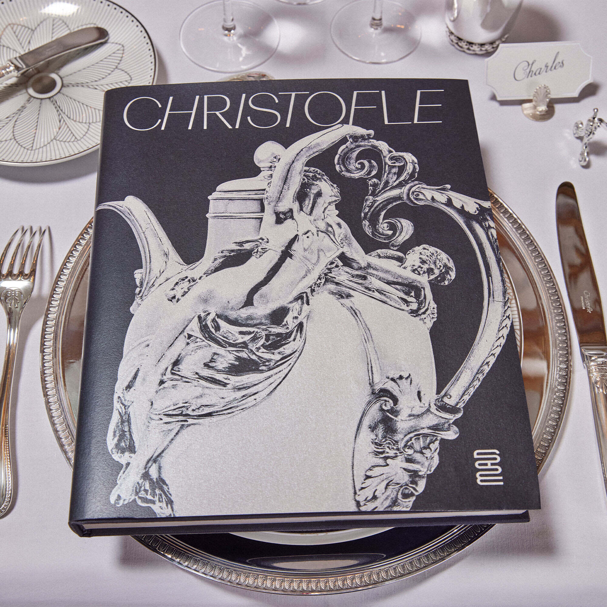 Christofle Musée Des Arts Décoratifs Exhibition English Coffee Table Book — additional view