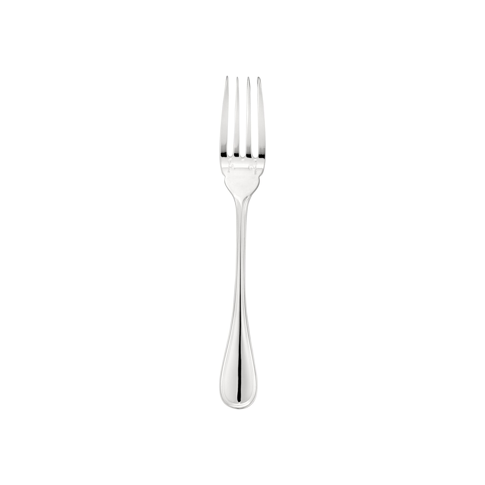 Christofle Albi Sterling Silver Fish Fork in sterling silver on a white background