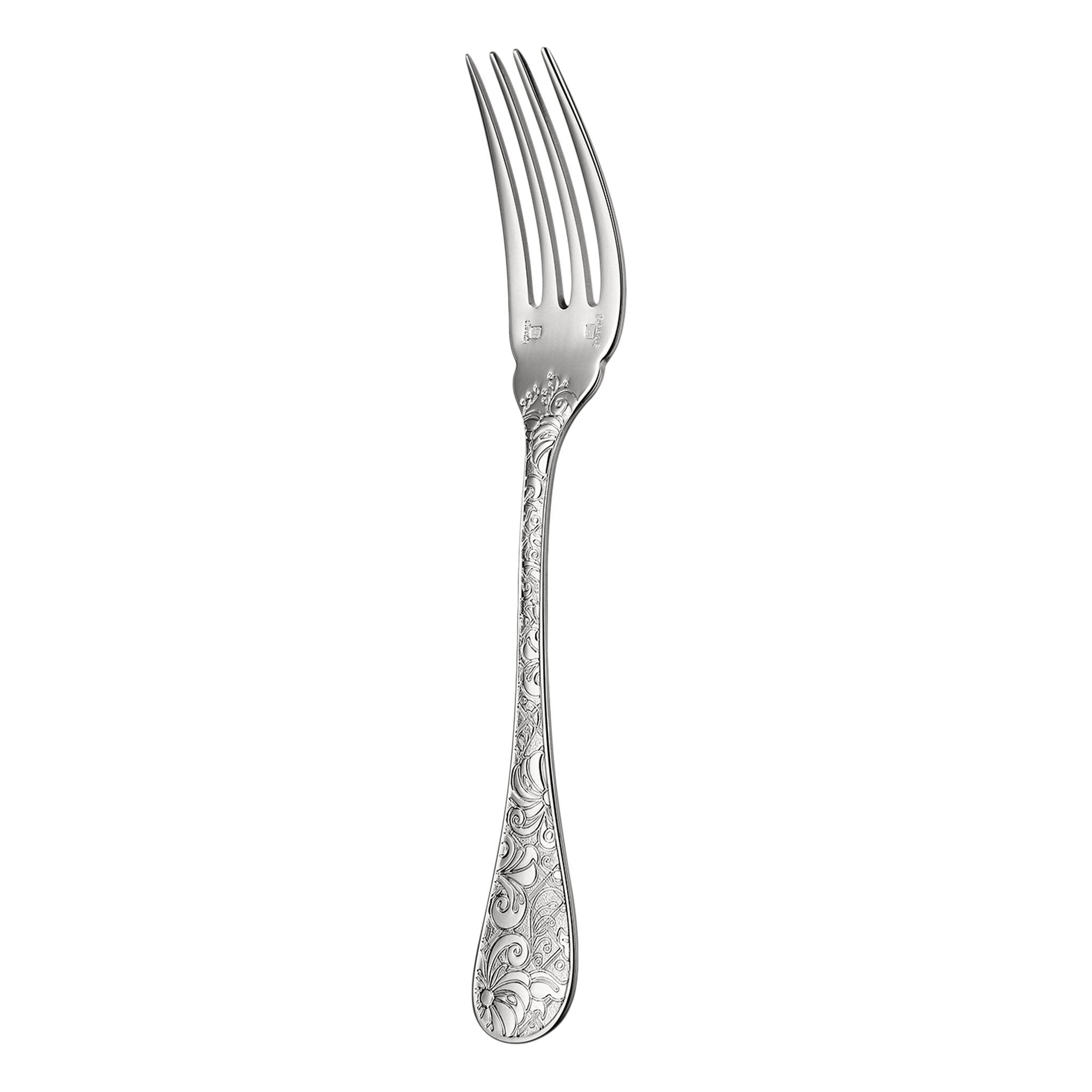 Christofle Jardin d'Eden Silver-Plated Fish Fork — additional view