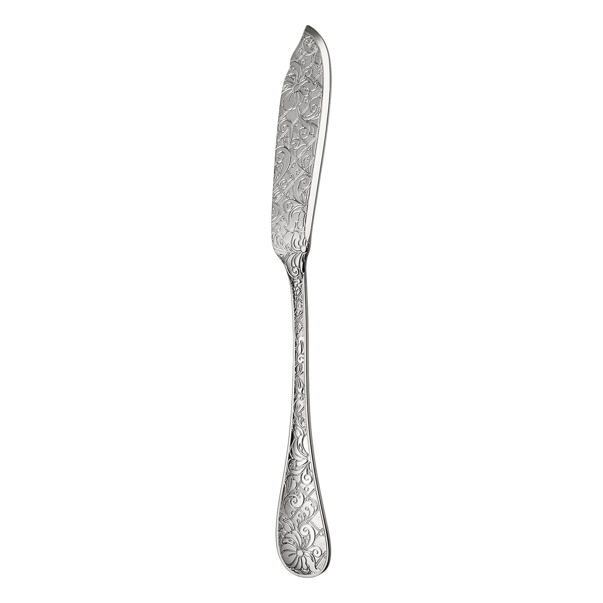 Christofle Jardin d'Eden Silver-Plated Fish Knife — additional view