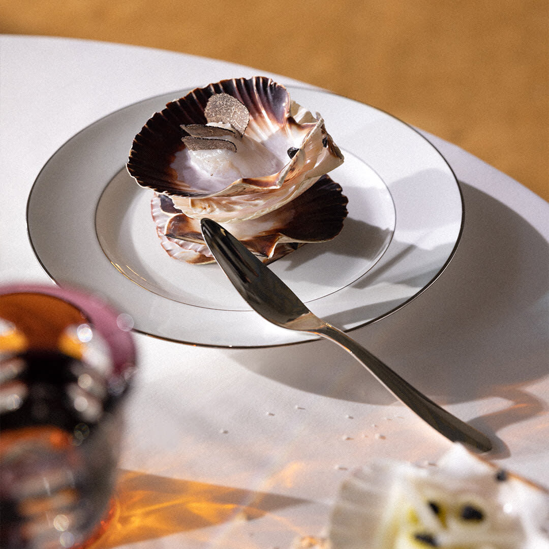 Christofle Infini Silver-Plated Fish-Sauce Knife — additional view