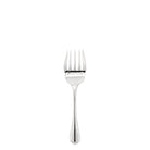 Christofle Sterling Silver Fish Serving Fork in sterling silver on a white background
