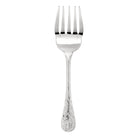 Christofle Jardin d'Eden Silver-Plated Fish Serving Fork in sterling silver on a white background