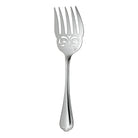 Christofle Spatours Silver Plated Fish Serving Fork in silver-plate on a white background