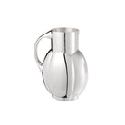 Christofle Fjerdingstad Silver-plated Four-part Water Pitcher "Normand" in silver-plate on a white background