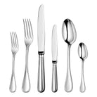 Christofle Albi Flatware Set for 12 People (110 Pieces) with Chest in silver-plate on a white background