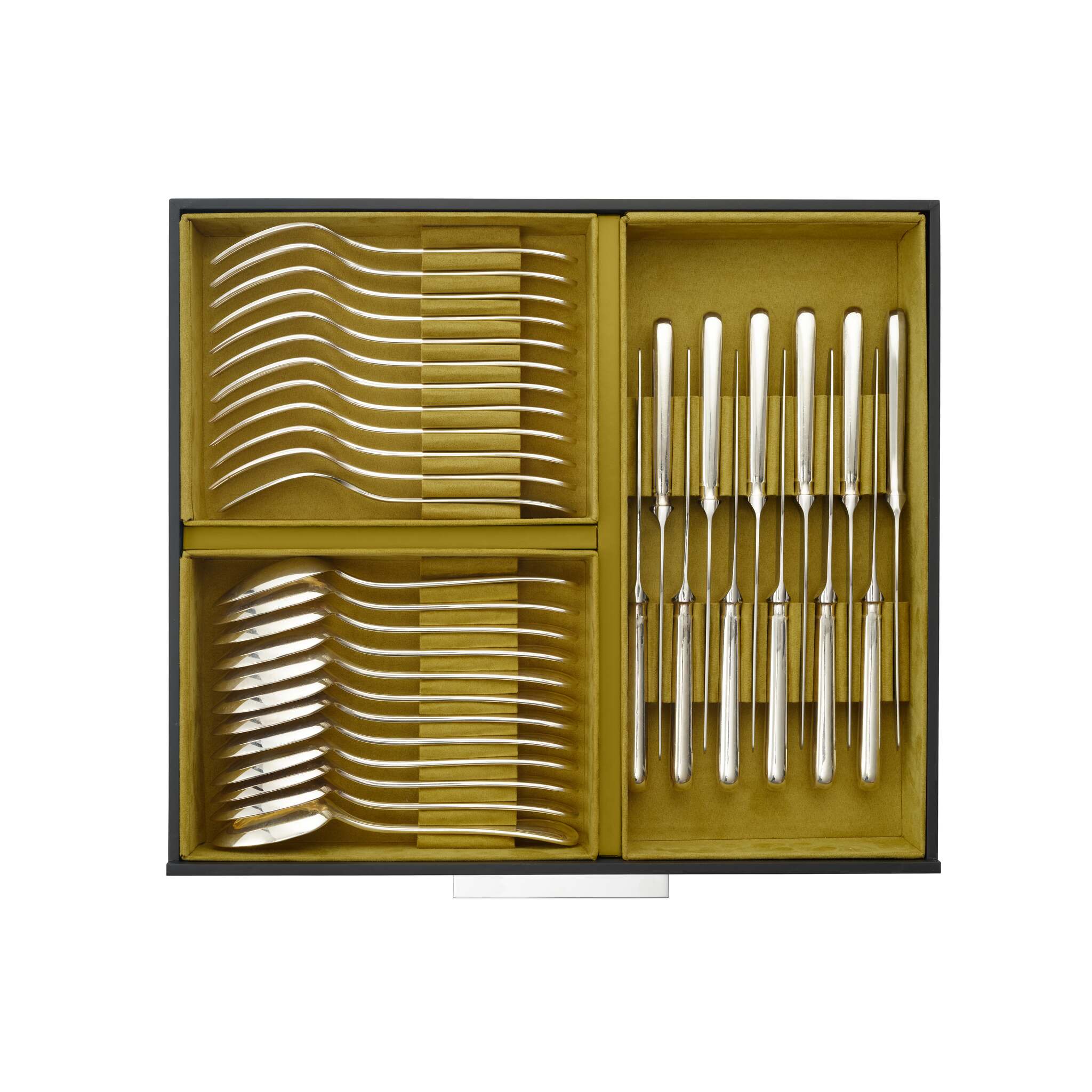 Christofle Albi Flatware Set for 12 People (110 Pieces) with Chest — additional view