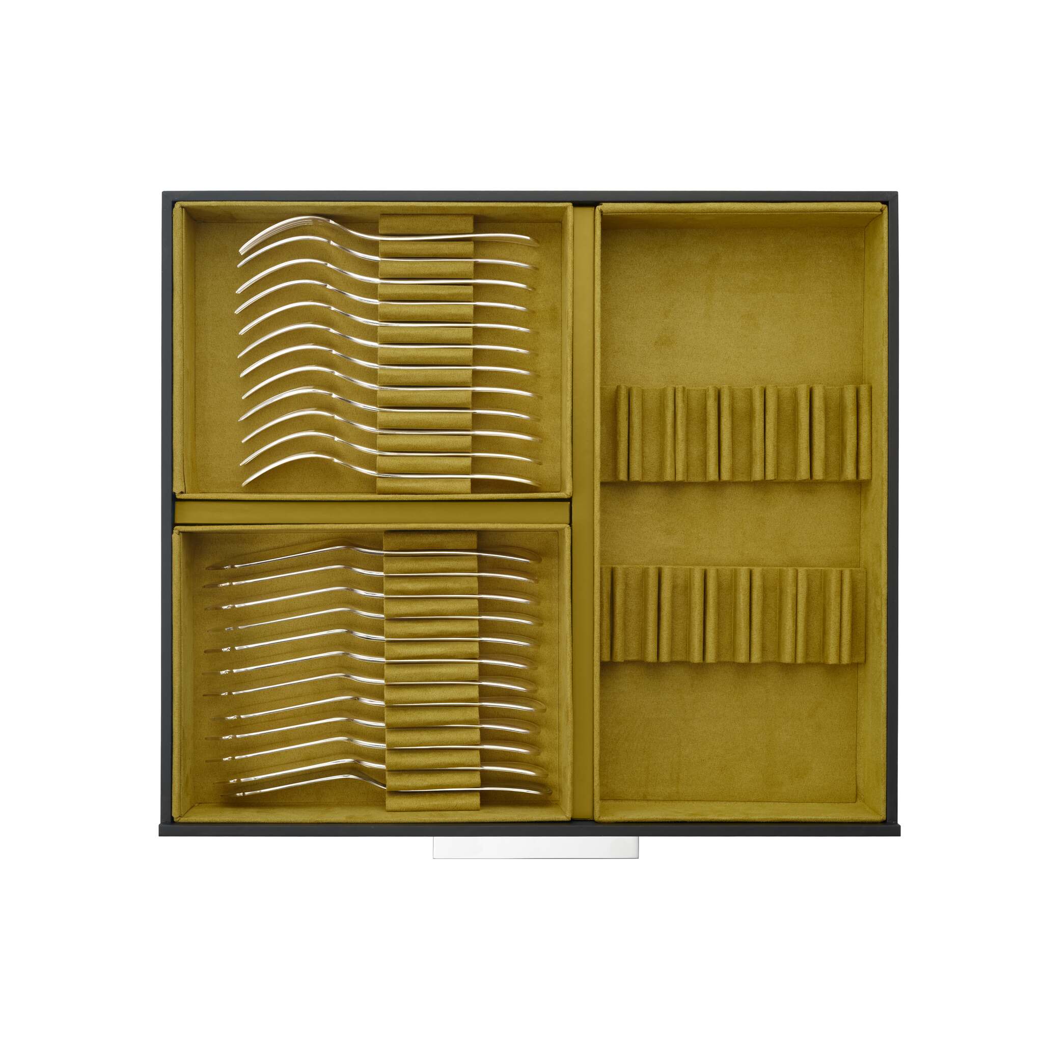 Christofle Albi Flatware Set for 12 People (110 Pieces) with Chest — additional view