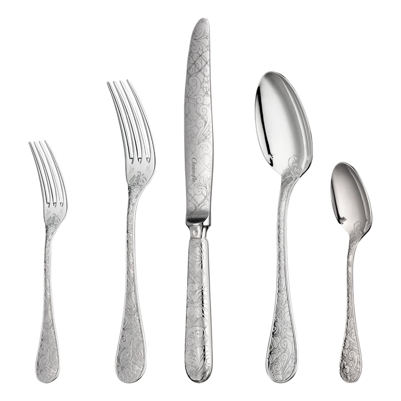 Christofle Jardin d'Eden Flatware Set for 12 People (110 Pieces) with Chest — additional view