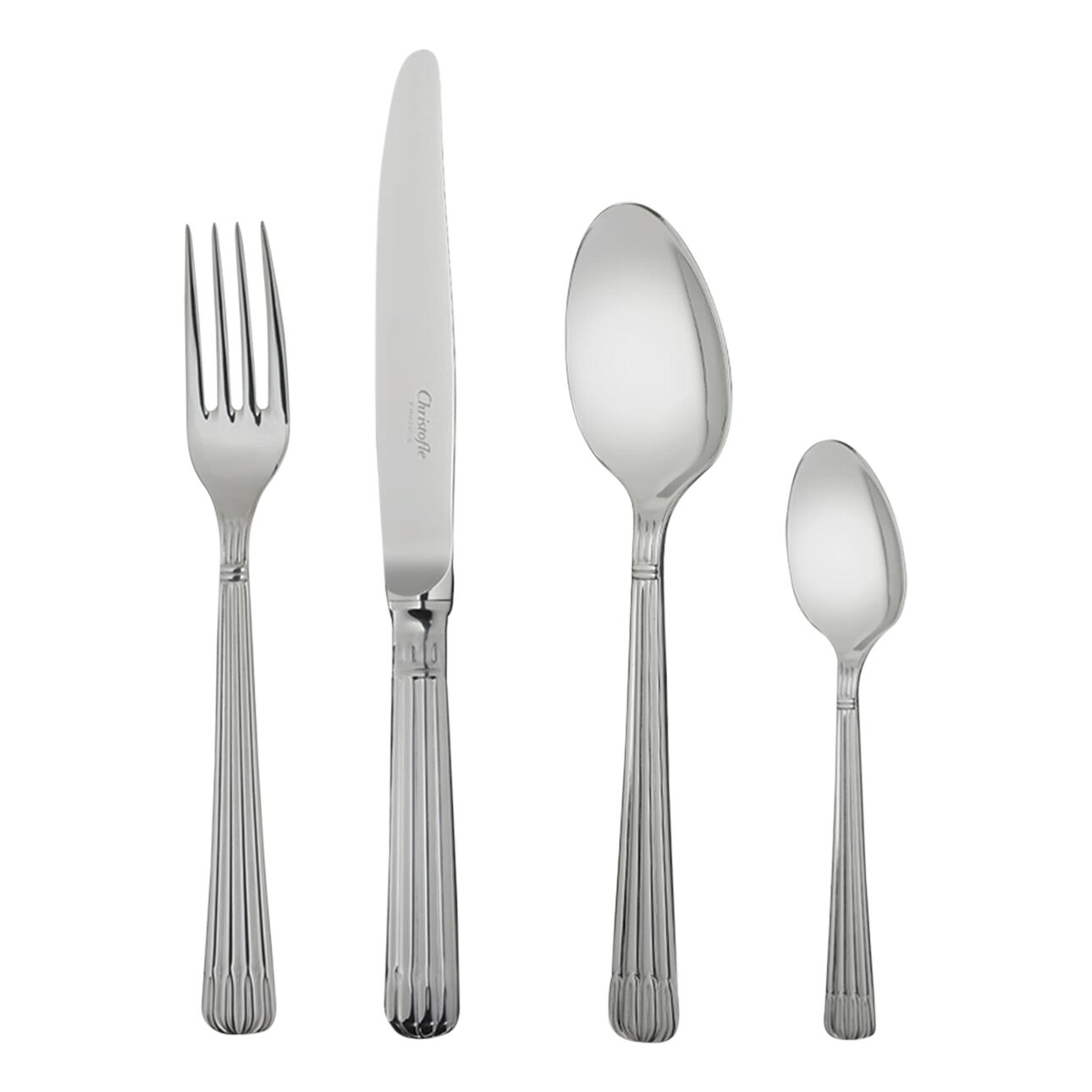Christofle Osiris Stainless Steel 48-Piece Flatware Set with Storage Box — additional view