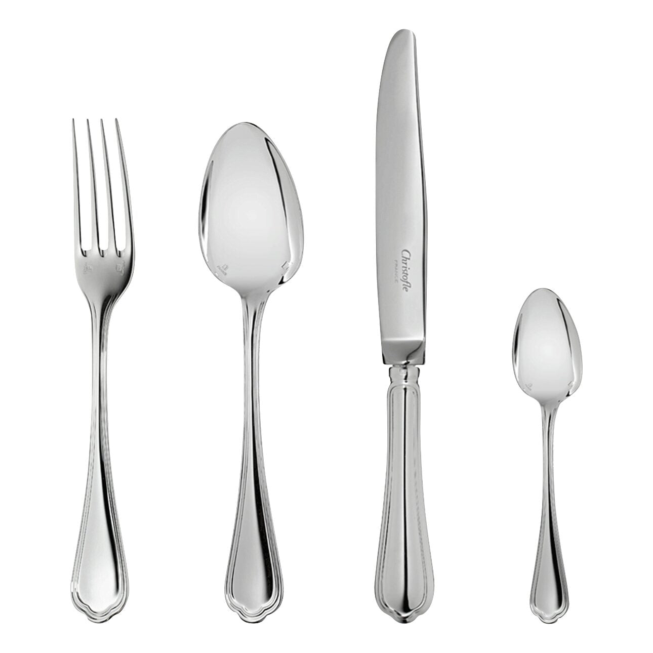 Christofle Spatours 48-Piece Silver-Plated Flatware Set for 12 People — additional view