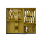 Christofle Osiris 75-Piece Stainless Steel Flatware Set with Chest — additional view