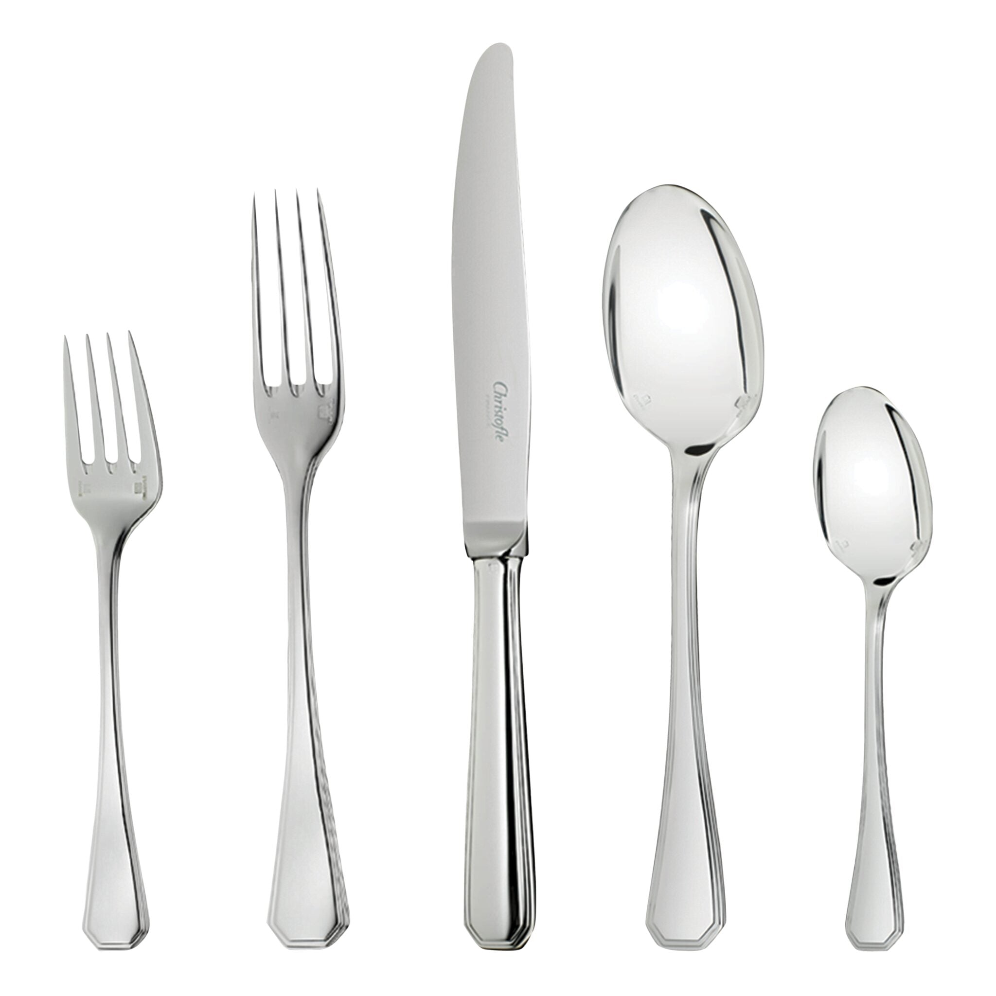 Christofle America Silver-Plated 24-Piece Flatware Set with Storage Box — additional view