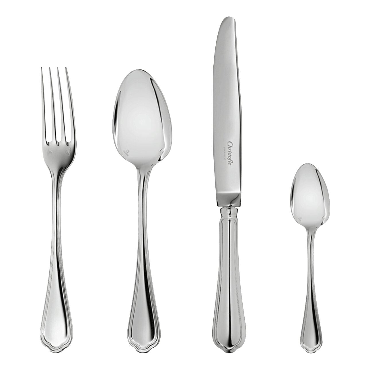 Christofle Spatours 24-Piece Silver-Plated Flatware Set with Storage Box — additional view