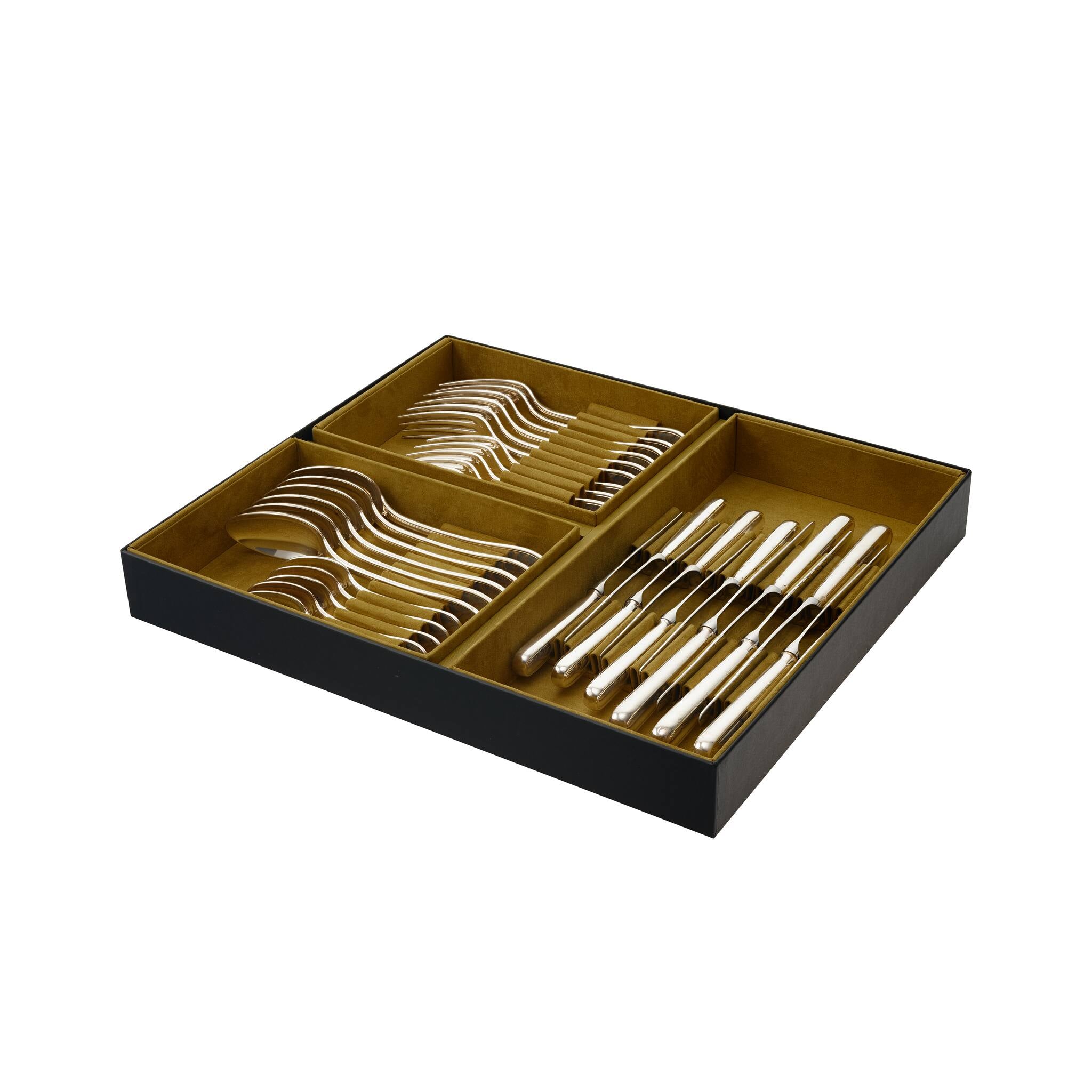 Christofle Osiris Flatware Set for 6 People (36 Pieces) Stainless Steel — additional view