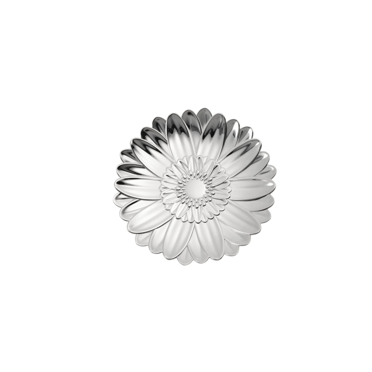 Christofle L'Herbier Silver-Plated Germini Bowl on a white background