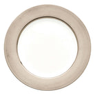 Christofle Guilloché Platinum Porcelain Charger Plate on a white background
