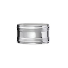 Christofle Henriette Silver-Plated Napkin Ring on a white background