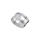 Christofle Henriette Silver-Plated Napkin Ring, view 2