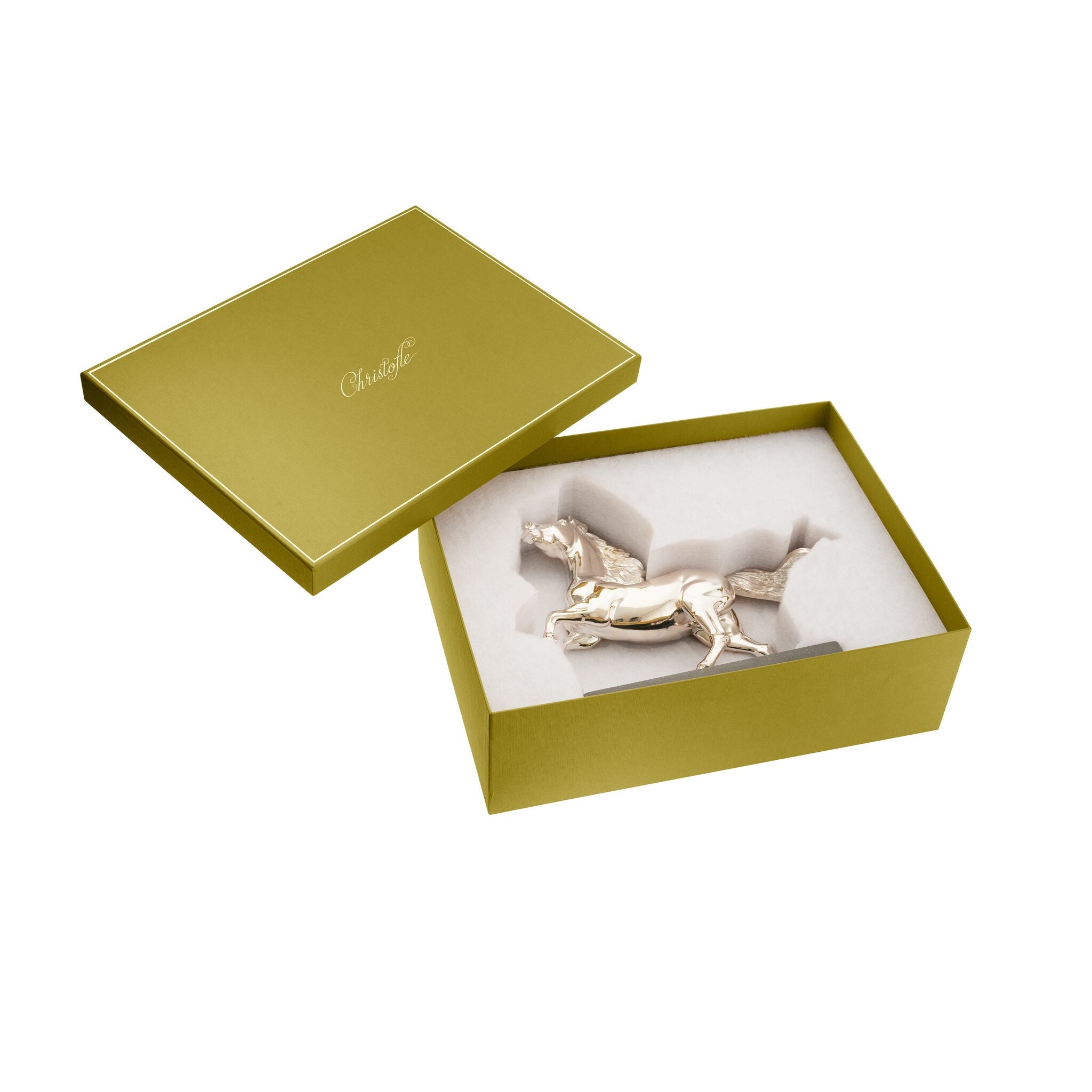Christofle Silver-Plated Horse Sculpture - Year of Horse 2026 — additional view