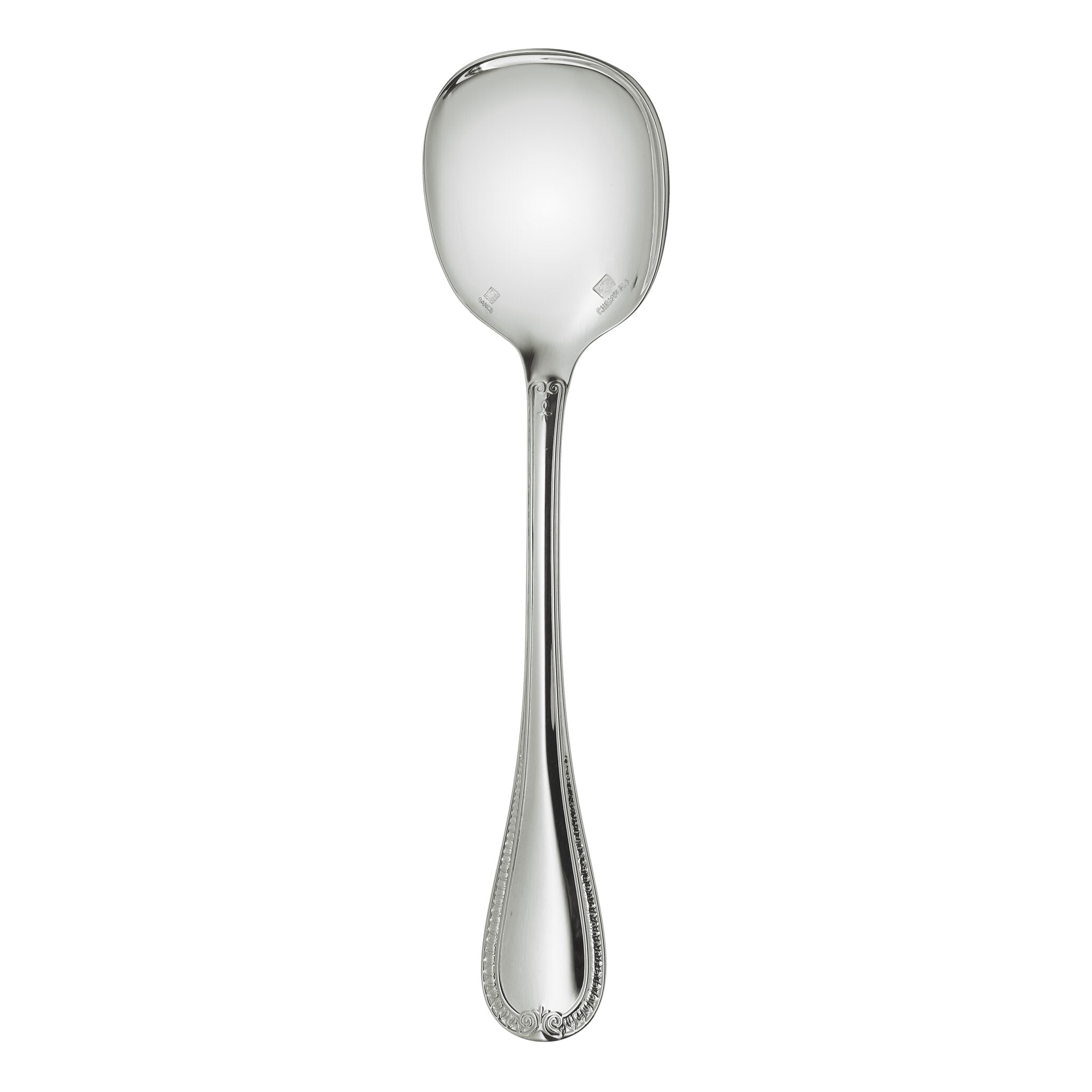 Christofle Malmaison Silver Plated Ice Cream Spoon — additional view