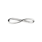 Christofle Idole de Christofle Sterling Silver Thin Bangle on a white background