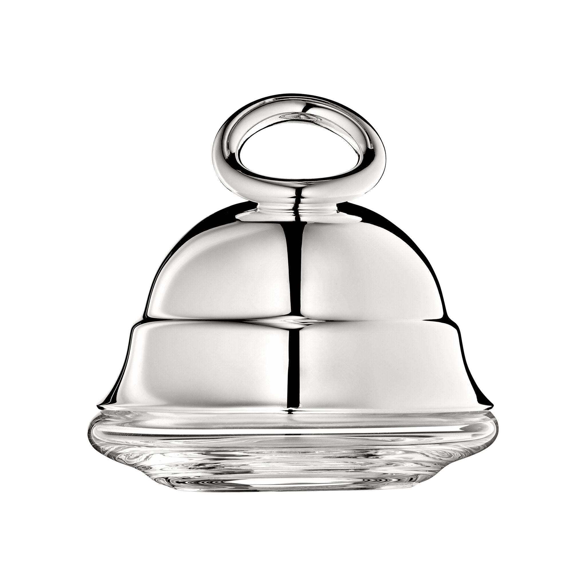 Christofle Vertigo Silver-Plated Personal Lidded Butter Dish — additional view