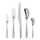 Christofle L'Ame de Christofle Stainless Steel 5-Piece Flatware Set in stainless steel on a white background