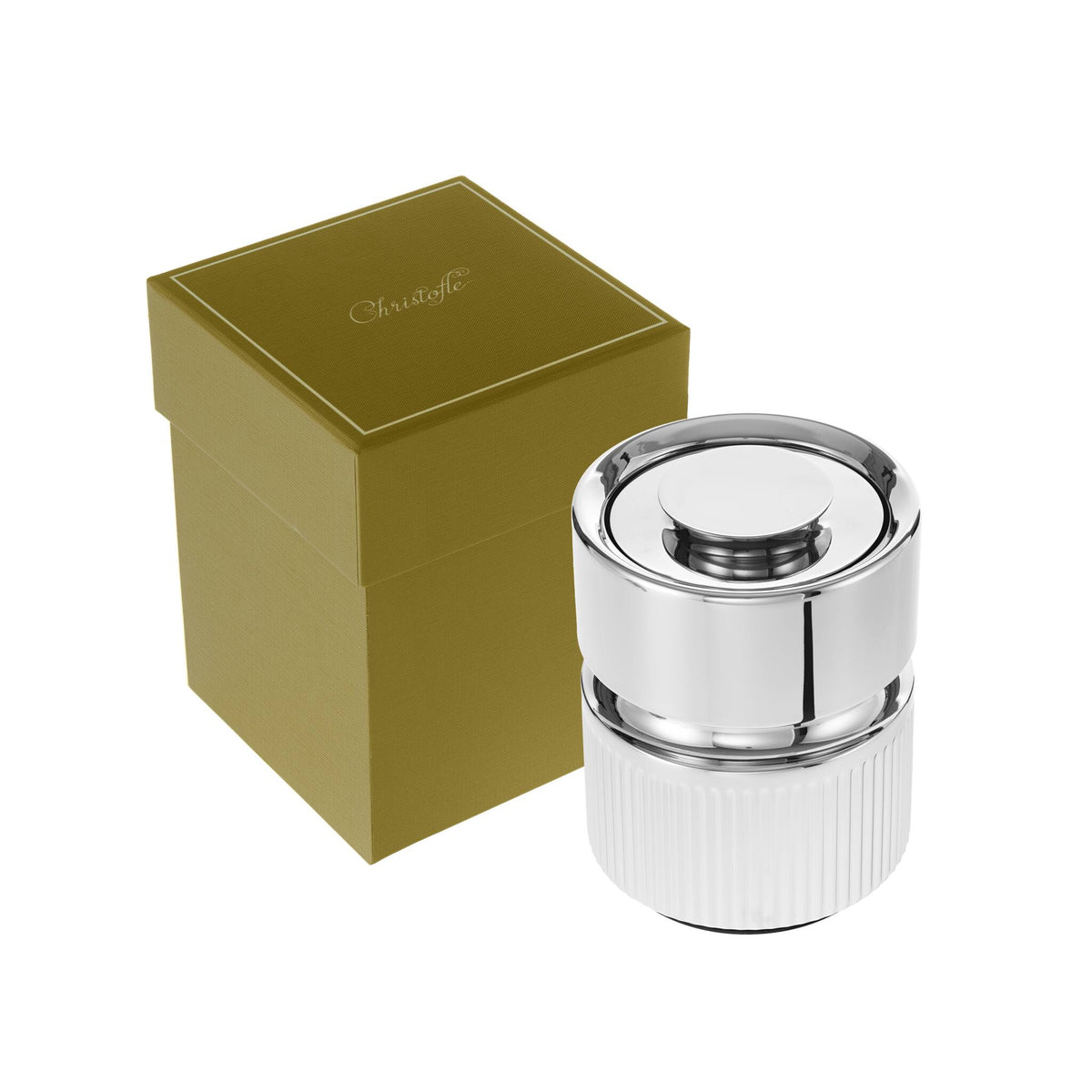 Christofle Club 30 Stainless Steel Insulated Ice Bucket, view 6