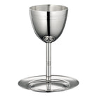 Christofle Silver-Plated Kiddush Cup and Saucer — additional view